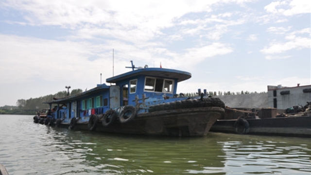 萬噸拖船浩蕩而來，商水港時隔半個世紀(jì)又通航