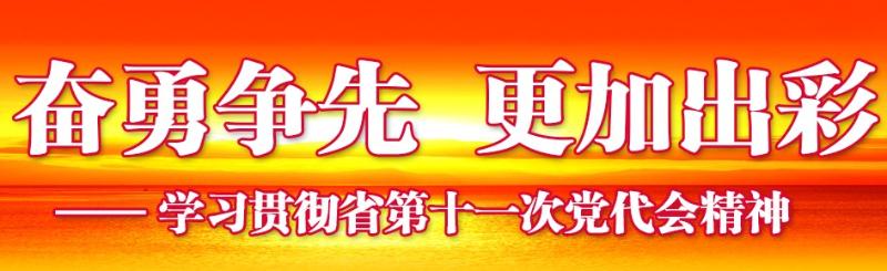 奮勇爭先，更加出彩——學習貫徹省第十一次黨代會精神